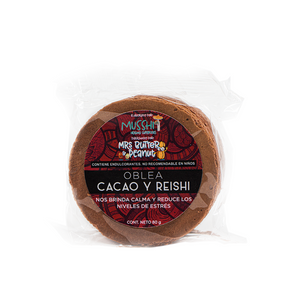 Obleas Adaptógeno Cacao y Reishi