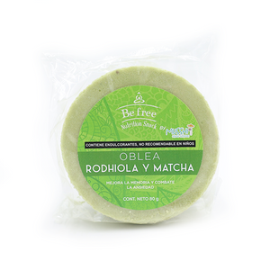 Obleas Adaptógeno Rodhiola y Matcha