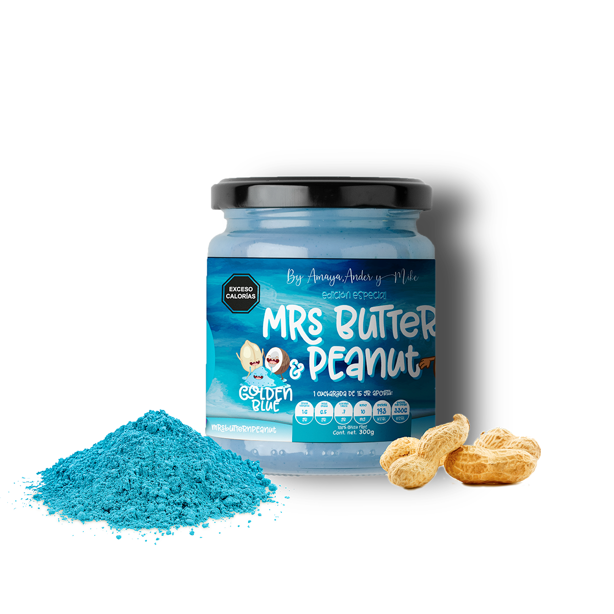 Spread Magic Blue "Cacahuate & Espirulina"