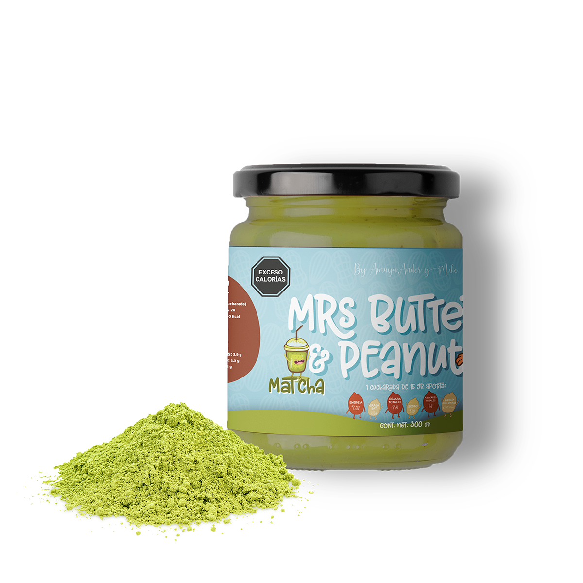 Spread de Cacahuate y Matcha