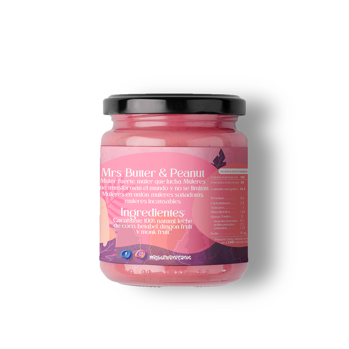 Spread STRONGER "Cacahuate & Dragon Fruit"